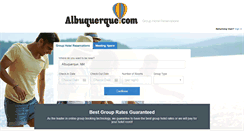 Desktop Screenshot of meetings.albuquerque.com